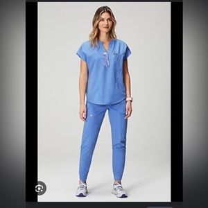 Fabletics Ceil Blue On Call Scrub Jogger